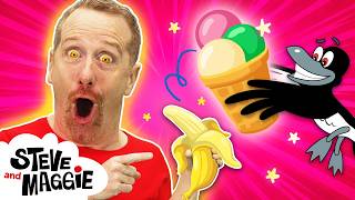 Healthy Food for Kids with Steve and Maggie | Animal Island Adventure 