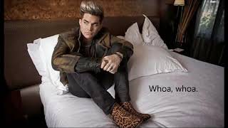 Crawl Thru Fire- Adam Lambert Lyric Video.