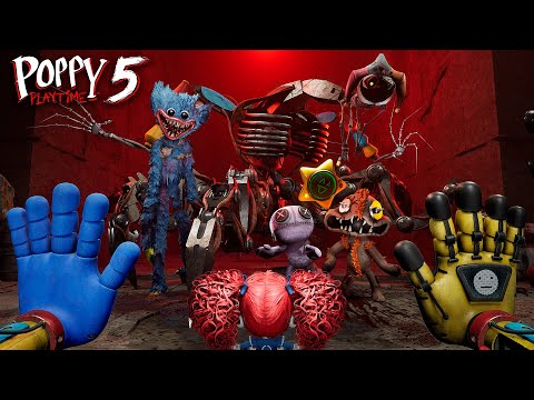 Poppy Playtime Chapter 5 - FULL Gameplay + ENDING (ALL NEW BOSSES)