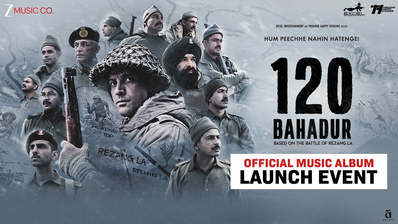 120 Bahadur Music Launch Full Event | Farhan Akhtar, Raashii, Amit Trivedi, Salim Sulaiman | UNCUT