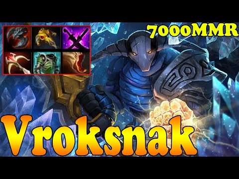 Dota 2 - Vroksnak 7000 MMR Plays Sven Vol 1 - Ranked Match Gameplay!