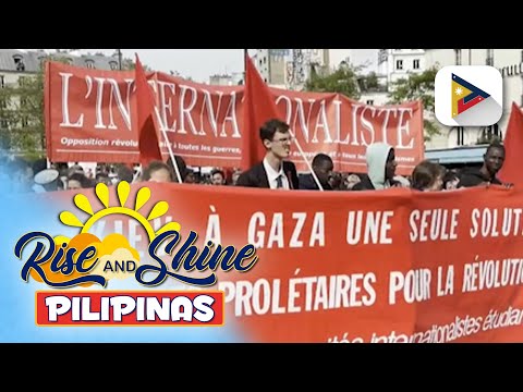 Malawakang protesta, idinaos sa pagdiriwang ng Labor Day sa Paris, France