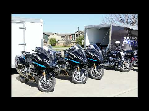 2023 Police Motorcycle Chute Out Buda,Tx.
