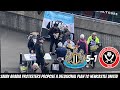 Newcastle RELEGATE Sheffield United 5-1 match vlog + DELUDED SAUDI ARABIA PROTEST PLANS