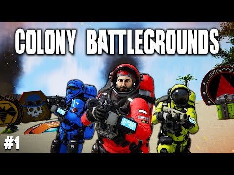 Space Engineers - Colony BATTLEGROUNDS - Ep #1 - TOTAL Destruction!