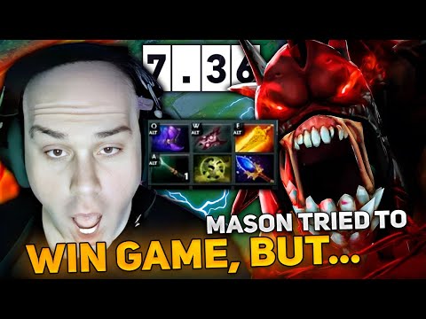 MASON tries to WIN this GAME, BUT... | MASON plays LIFESTEALER in HARD GAME!!!
