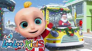 Download lagu Wheels On The Bus - Christmas Bus Song Learn Colors - LooLoo Kids - Nursery Rhymes and Kids Songs mp3 Download lagu Wheels On The Bus - Christmas Bus Song Learn Colors - LooLoo Kids - Nursery Rhymes and Kids Songs mp3
