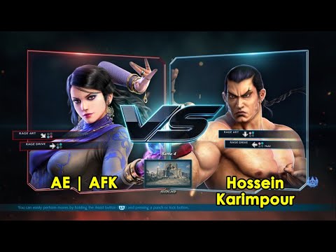 AE | AFK Vs Hossein Karimpour - IranFGC Tekken 7 Tournament 2020 - Loser's Final