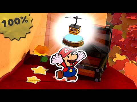 Autumn Mountain 100% Collectibles Guide - Paper Mario: The Origami King