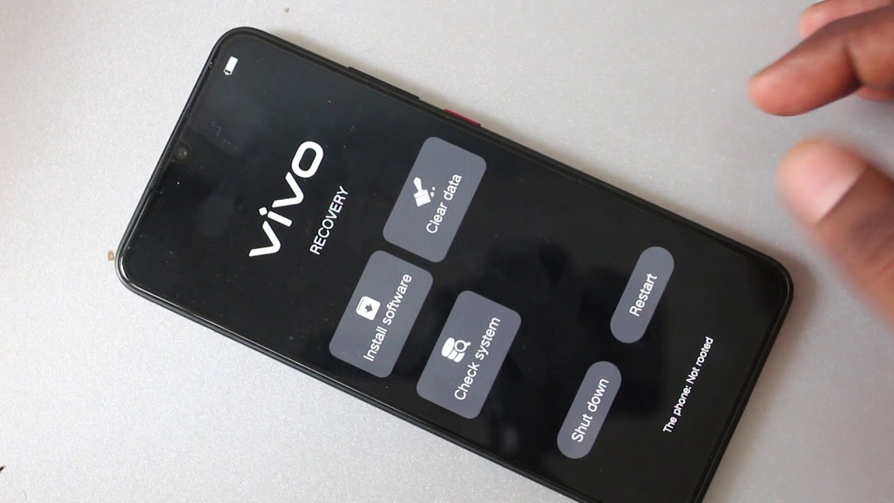 How to do hard reset or factory data reset Vivo S1 Pro