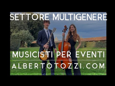Musica Matrimonio Roma - Softly Acoustic Duo | Violoncellista-cantante e chitarra