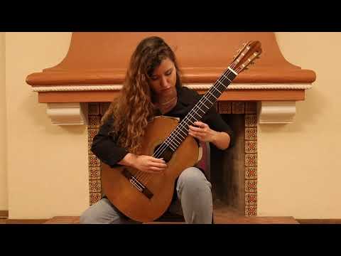 1970 Igacio Fleta e Hijos Concert Classical Guitar played by Ana Maria Iordache.
