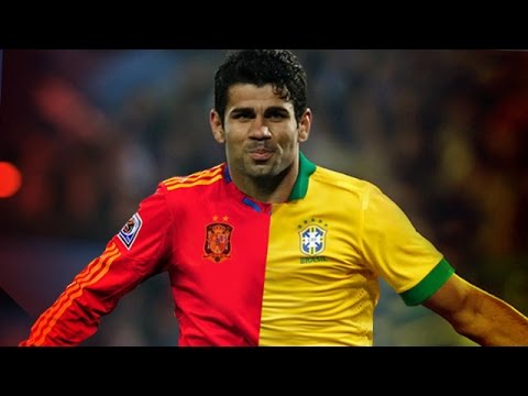 Diego Costa Amazing double Kick goal Vs Getafe 2013 - HD