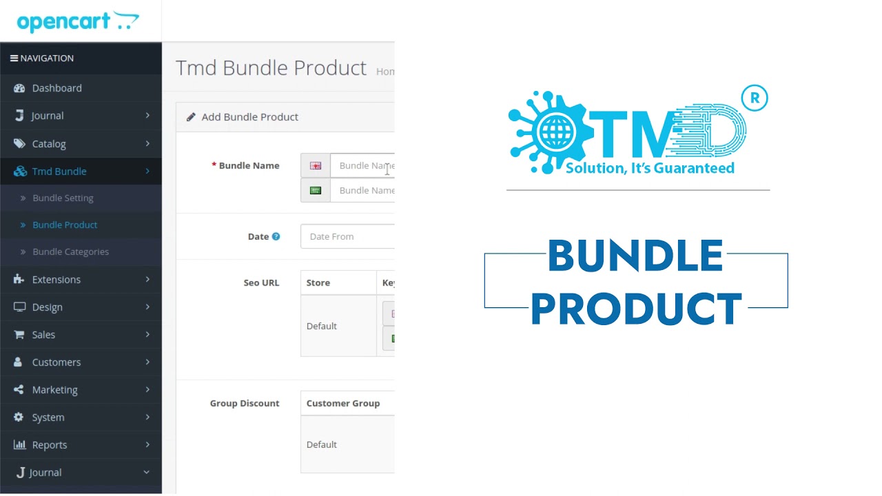 Opencart Bundle Product