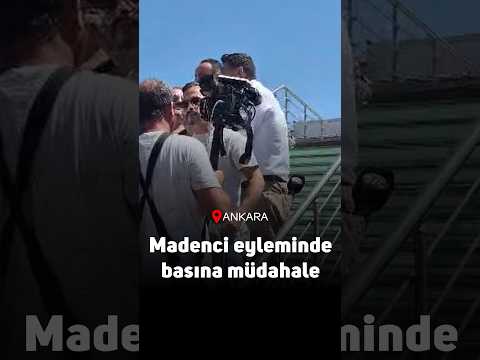 Maden işçilerine polis barikatı: Gazetecilerin çekim yapmasına izin verilmiyor