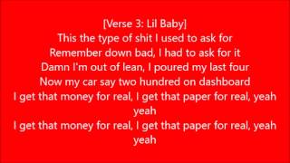 Lil baby feat Young Thug - Pink slip (lyrics)