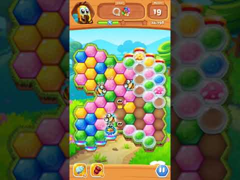 Bee Brilliant Blast Level 354 3 stars