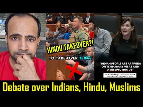 Heated Arguments over Indians, Hindus and Muslims in Frisco, Texas