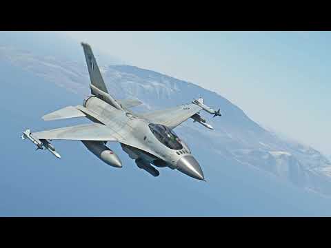 MSFS SC F16C from Andravida to Kalavrita and back