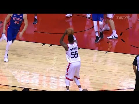 Raptors Highlights: Wright From Downtown - October 10, 2017