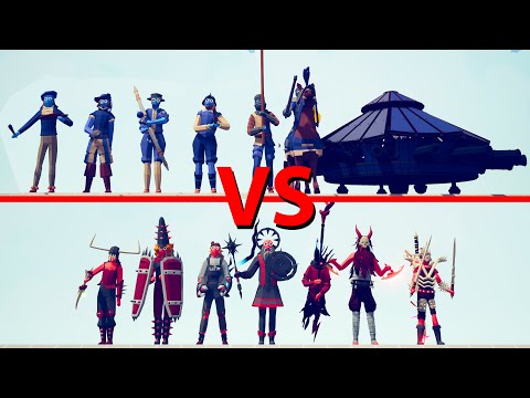RENAISSANCE Team vs EVIL Team - Totally Accurate Battle Simulator TABS