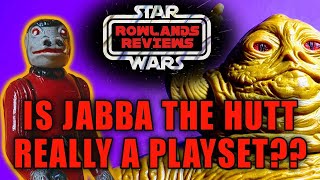 Is the Jabba the Hutt Playset really a playset at all???