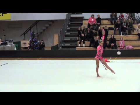 Sofia Nikitina LAT clubs Christmas Cup 2015