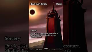 Black Sun's Zenith Card Review #magicthegatheringcommunity #mtg #commander #mtgcommander #mtgatla