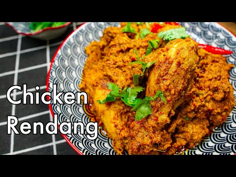 Spicy Chicken Rendang recipe