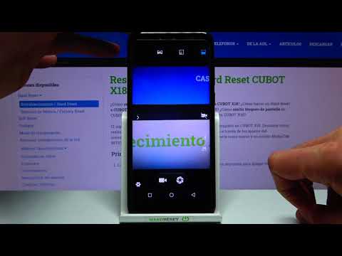 Cómo restaurar la cámara en CUBOT X18 - restablecer ajustes