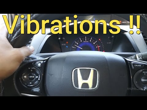 2012 civic vibrations in cabin