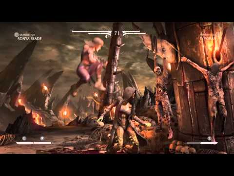 Sonya Blade 42% 16 hit combo into brutality (demolition variation)