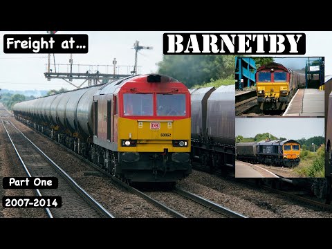 Freight at Barnetby - Part One - clips from 2007 to 2014