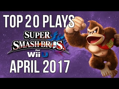 Top 20 Smash 4 Plays of April 2017 - Super Smash Bros Wii U (SSB4)