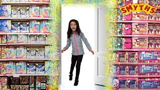 OVERNIGHT TOY HUNT in Smyths TOY STORE -Magic Wardrobe SKIT Part 1⏰  Fun Kids Toys Ivtech Ad