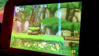 Sonic Boom: Shattered Crystal - Adventure Level Gameplay w/ Direct Audio (3DS E3 2014)