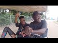 RIDING WITH HANNIBAL BURESS AND DANNY.
