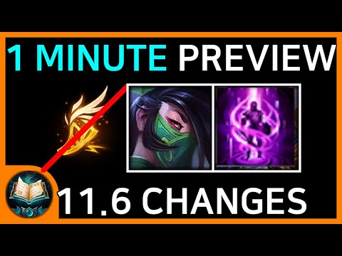 11.6 Patch Preview (1 Minute Summary) #Shorts