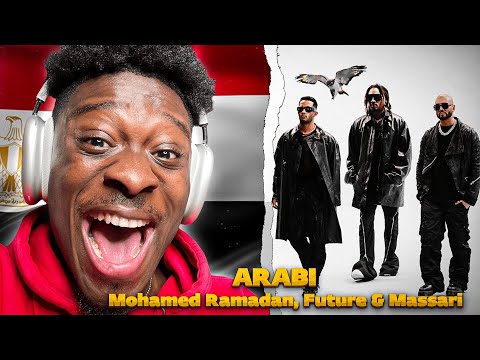 Mohamed Ramadan, Future & Massari - ARABI (Official Music Video) 🇪🇬❤️ - عربي REACTION