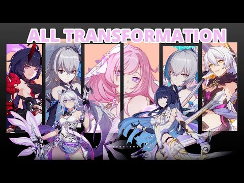 ALL HERRSCHER TRANSFORMATION🔥🔥🔥! HONKAI IMPACT 3: PART 1 FINAL