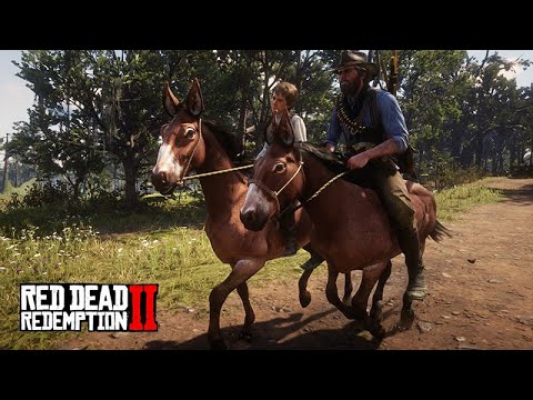Resgatando os DOIS JEGUES ROUBADOS - Red Dead Redemption 2