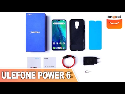 Ulefone Power 6 Unboxing| Feature review| Buy at Banggood
