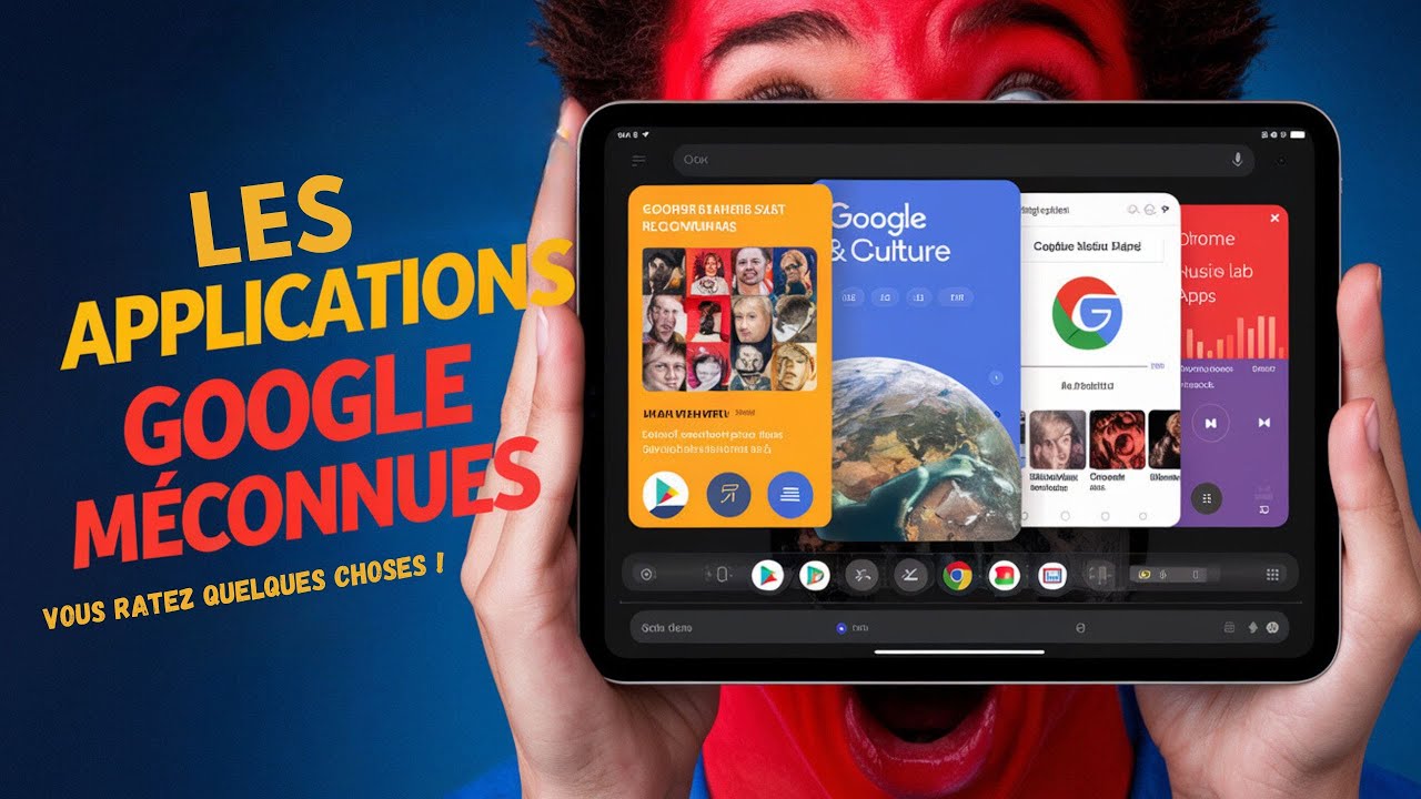 Les applications Google que vous ignorez... et pourquoi c'est une erreur !