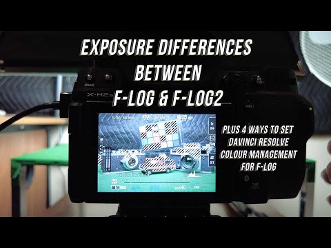 Fuji X-H2S F-Log vs F-Log2