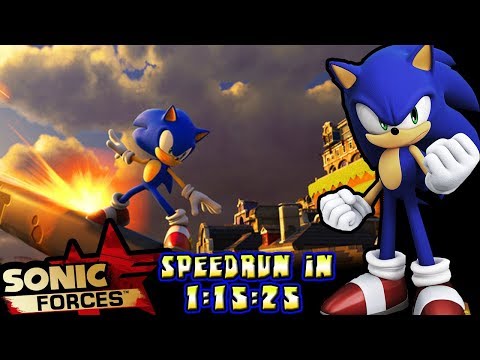 [PB] Sonic Forces (Hard Mode) Any% Speedrun In 1:15:25