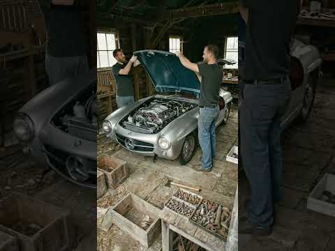 Thumbnail for Finding a hidden gem covered in decades of dust. 🕰️ by Luxury car, Mercedes-Benz, Car