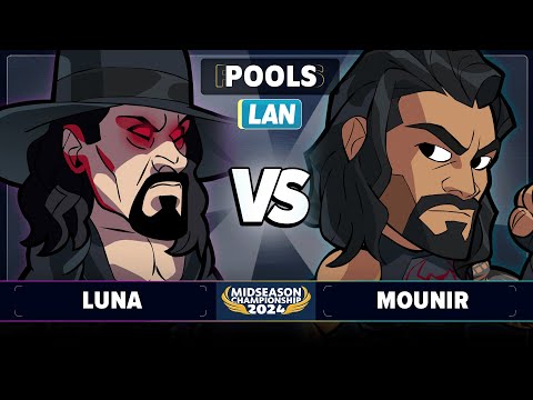 Luna vs Mounir - Pools - Brawlhalla Midseason Championship 2024 - LAN 1v1