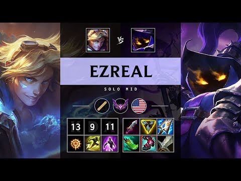 Ezreal Mid vs Veigar - NA Master Patch 25.20