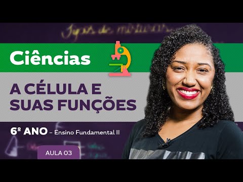 A célula e suas funções – Ciências – 6º ano – Ensino Fundamental