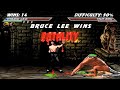 BRUCE LEE Mortal Kombat New Era 2021 Full Playthrough